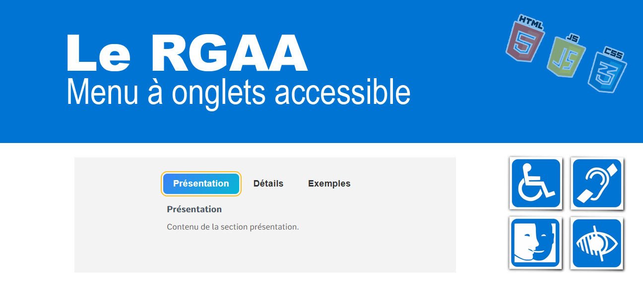 Créer des Onglets Accessibles RGAA 4.1 – Navigation Clavier