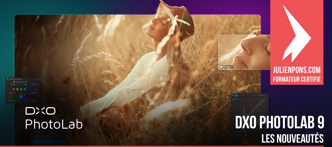 Les nouveautés de DxO PhotoLab 9