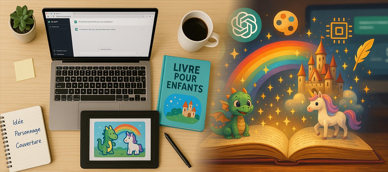 Créer un livre d'histoires pour vos enfants avec l'IA