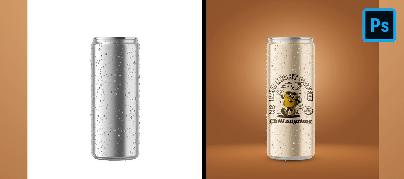 Créez un Mockup de Canette Réaliste sur Photoshop – Pas à Pas
