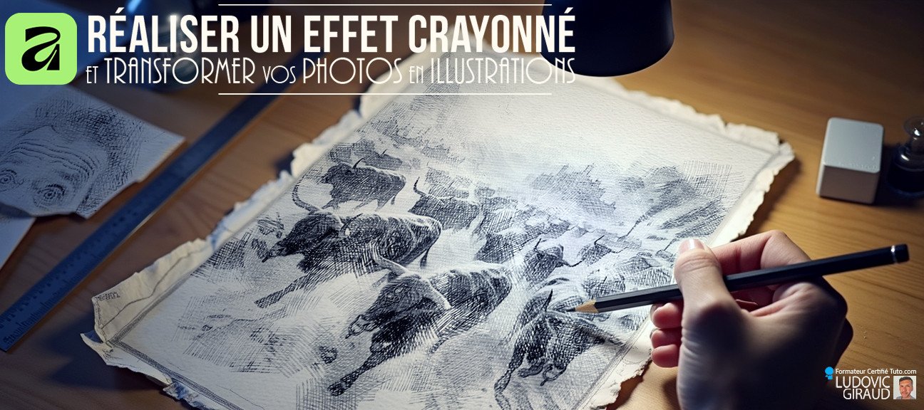 Donnez vie à vos photos : créez un effet crayonné unique avec Affinity Studio !