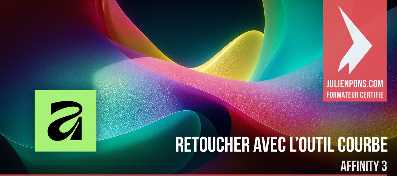 Affinity : Retoucher comme les pros avec l'outil Courbe