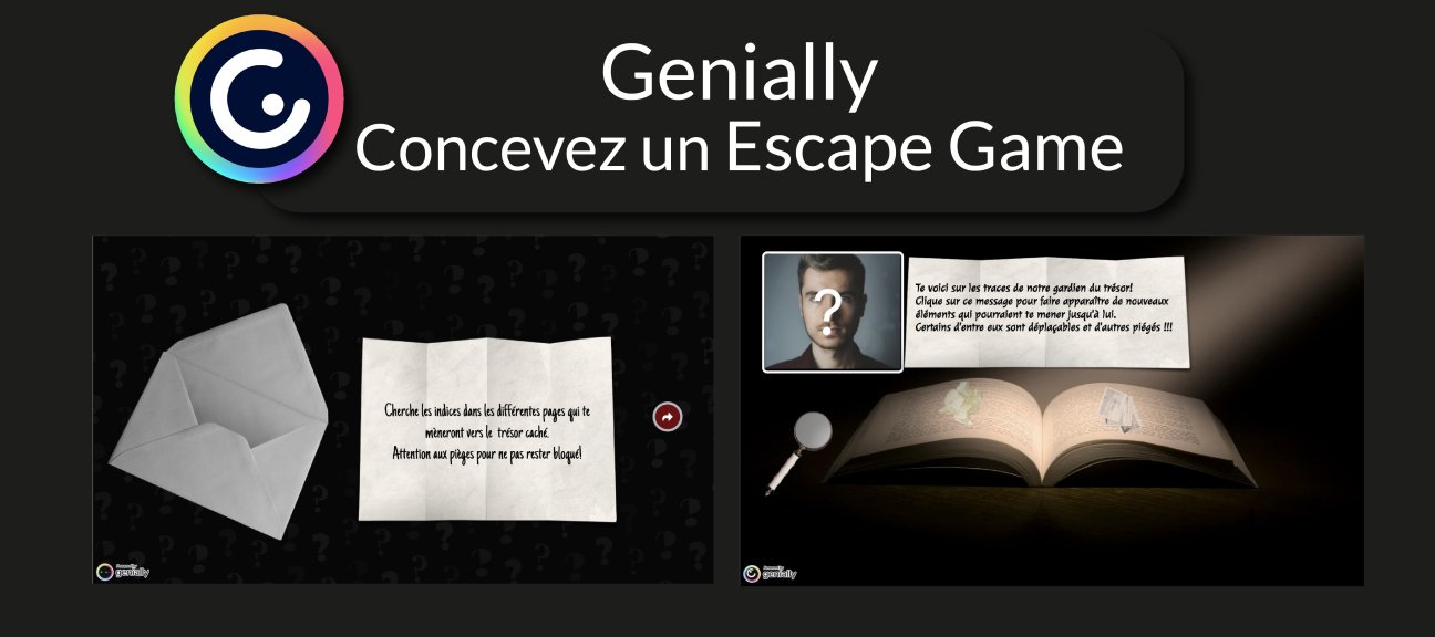 Créez un Escape Game avec Genially