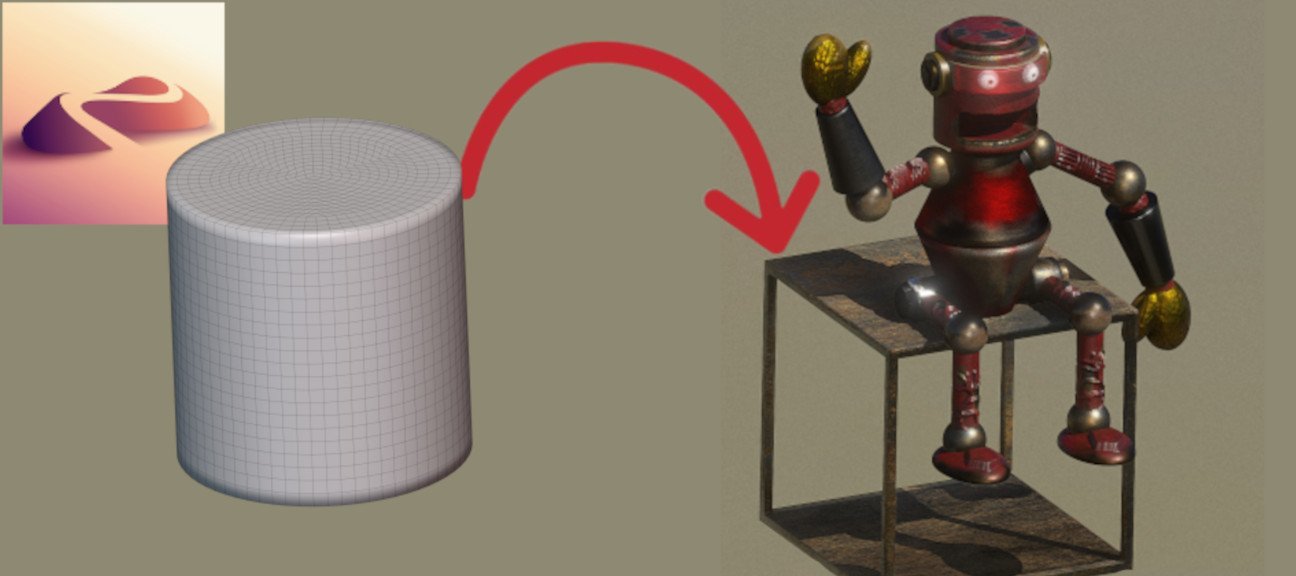 Nomad Sculpt - Création d'un petit Robot