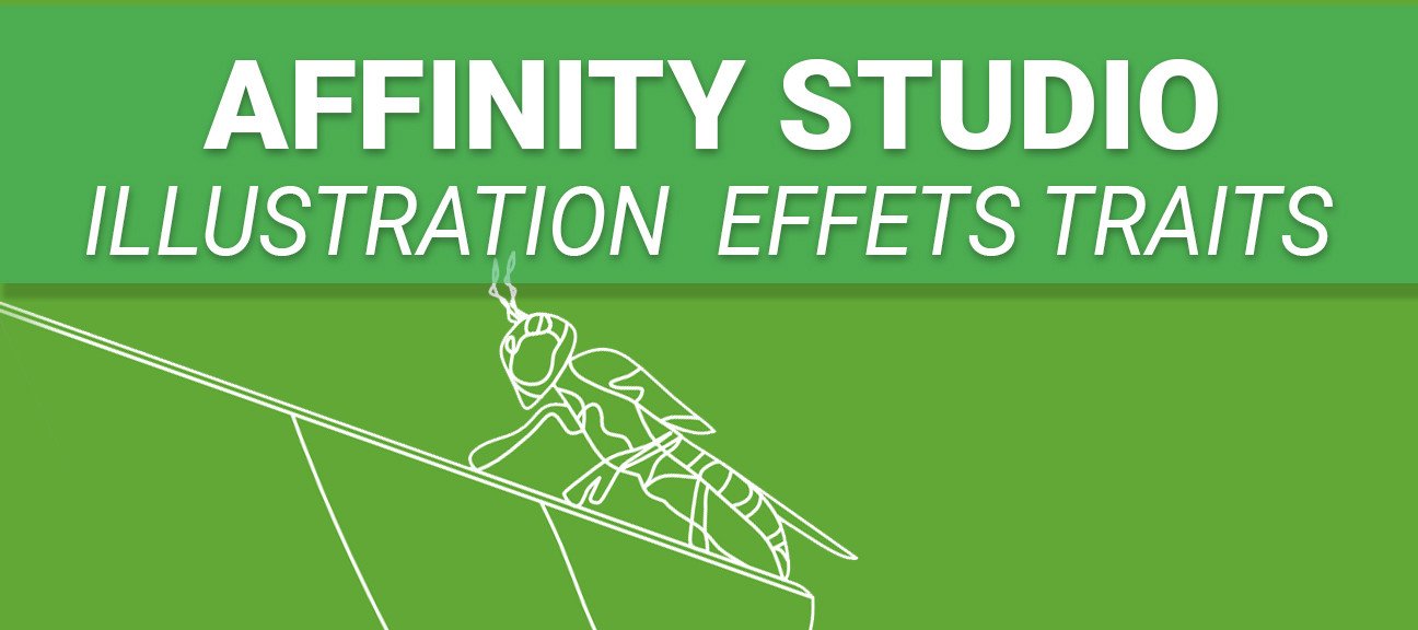 Affinity - Illustration au trait, précision et style graphique