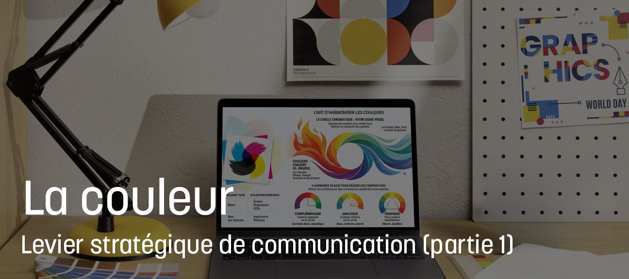 La couleur, levier stratégique de communication (partie 1)