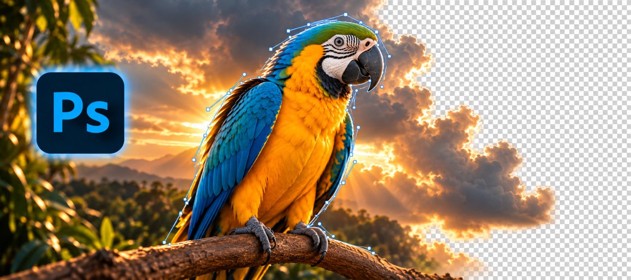 Détourage et sélection dans Photoshop : choisir le bon outil, de la plume à l'IA