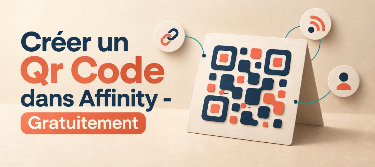 Créer un QR Code dans Affinity sans passer par un générateur en ligne