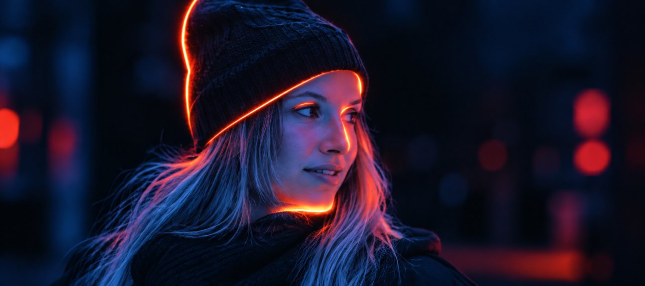Effet néon dans Affinity : créez des tracés de lumière sur une photo