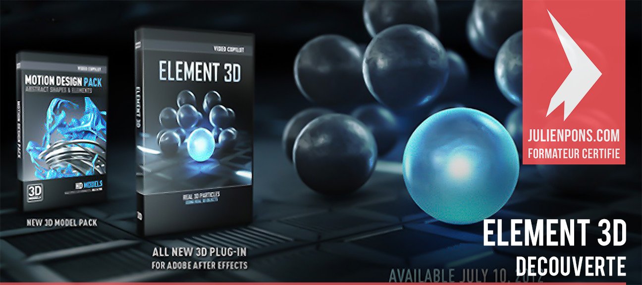 Découvrez Element 3D le plugin de Video Copilot