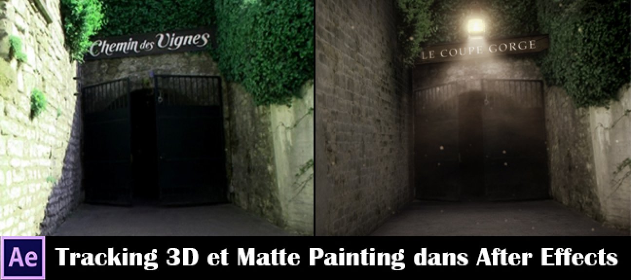Tracking 3D et Matte Painting dans After Effects