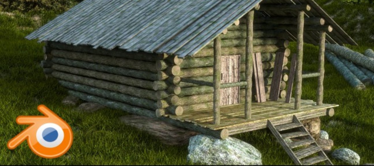Blender : Créer d'une cabane en bois