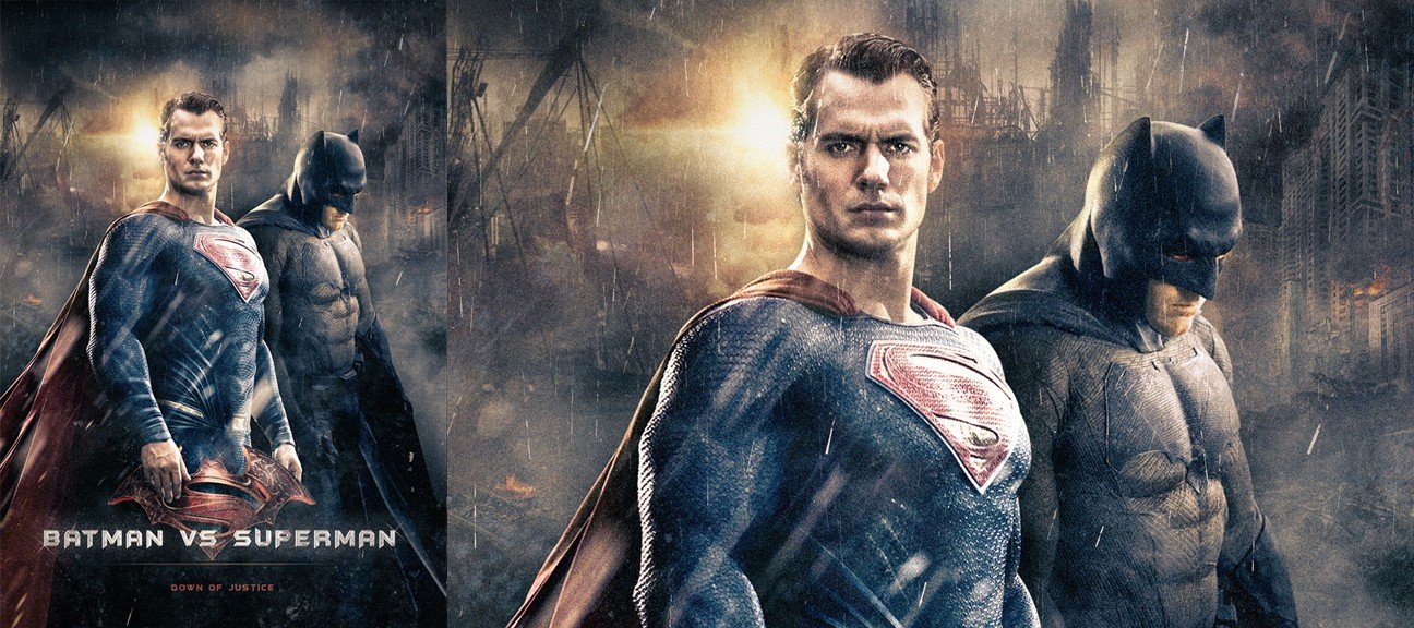 Gratuit : Créer un compositing Photoshop d'affiche Batman V Superman