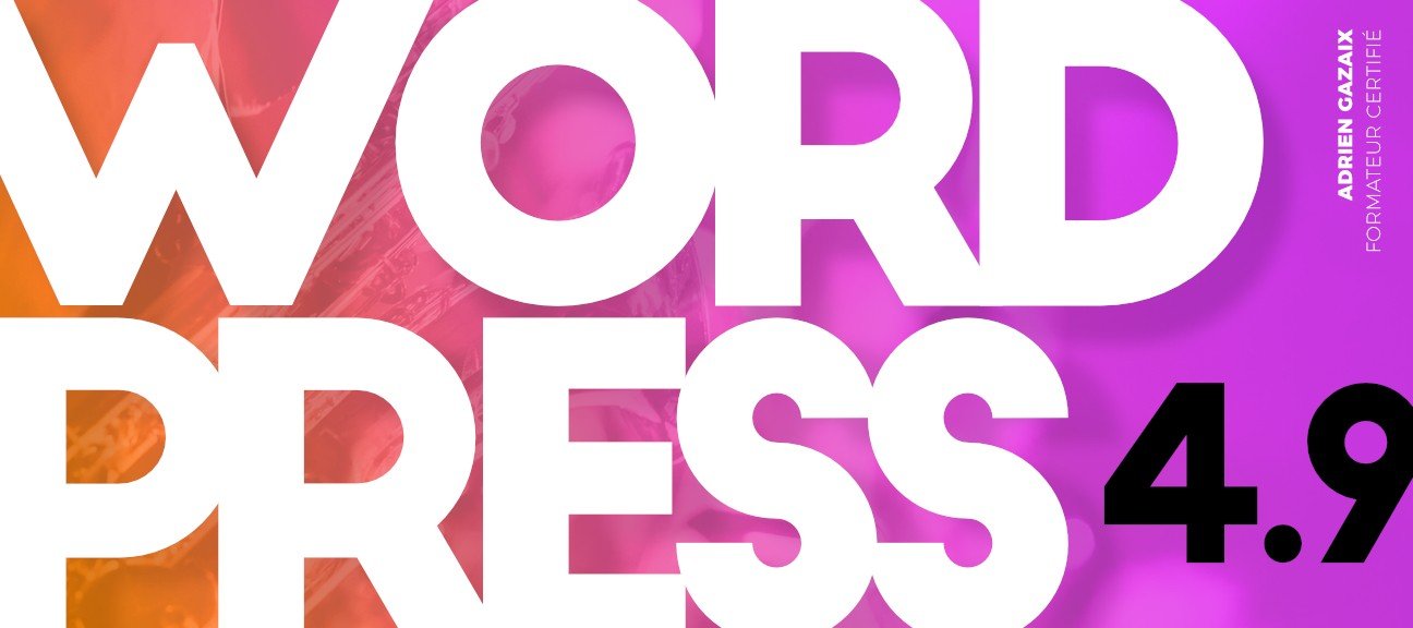 Gratuit : Les Nouveautés de WordPress 4.9