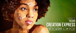Création express d'un portrait style Low Poly sous Affinity Photo