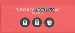 Dev. FrontEnd#2 :: Mise en place d'un Popup