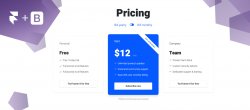 Recréer le pricing table de Framer avec Bootstrap