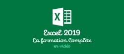 Excel 2019 : Formation complète