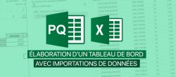 Élaboration d'un Tableau de Bord avec Importations de données