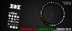 Spotlight 2.0 et SnapShot 3D - Nouveautés Zbrush 2019