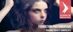 Formation Photomontage - Portrait beauté surréaliste