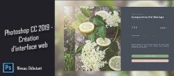 Photoshop CC 2019 - Création d'interface web