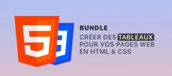Bundle, créer des tableaux pour vos pages web