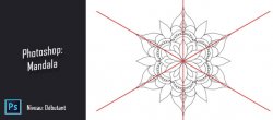 Astuce Photoshop gratuite - Dessiner un mandala