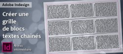 Créer une grille de blocs textes chaînés