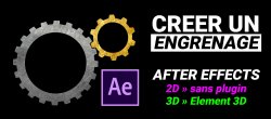 Créer un engrenage dans After Effects