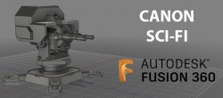 Fusion 360 : Modélisation d'un canon sci-fi