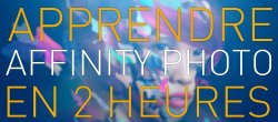 2 heures pour apprendre Affinity Photo !