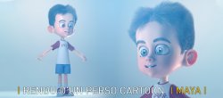 Rendu d'un personnage Cartoon Dans Maya