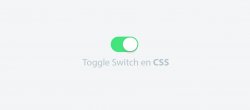 Créer un Toggle Switch en CSS