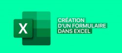Création d'un formulaire dans Excel