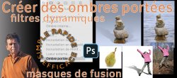 Photoshop : Créer des ombres portées