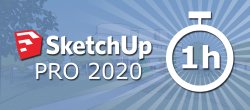SketchUp Pro 2020 en 1H