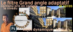 Le filtre grand angle adaptatif