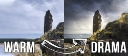 Gratuit : Réaliser l'effet Warm Drama sur Lightroom #EFE