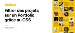 Filtrer des projets sur un Portfolio uniquement en CSS