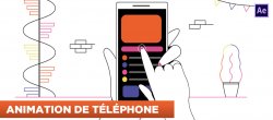 Animation d'un téléphone