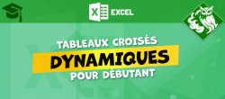 Tableaux croisés dynamiques pour débutants