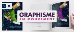 Créer des graphismes en mouvement dynamiques avec Photoshop et Cinema 4D