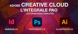 L'intégrale PAO : Formations Complètes Adobe Illustrator, Photoshop et Indesign CC