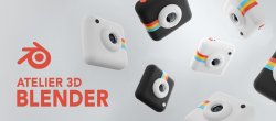 Atelier 3D Blender - Réaliser un Polaroïd