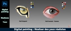 Digital Painting - Oeil Réaliste