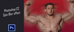 Gratuit : Spin blur effect dans Photoshop CC 2023