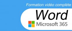 Formation Word 365 - Formation complète