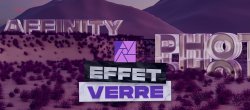 Gratuit : Créer un effet de verre sur un texte dans Affinity Photo