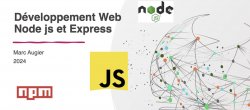 Développement Web avec Node.js et Express